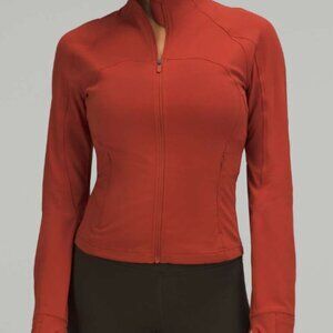 25. Lululemon Nulu Cropped Define Jacket Cayenne